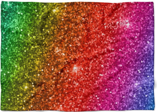 IMPAR Fleece blanket Glitter, 200 × 140 cm - Blanket - Main image