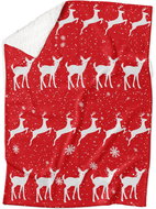 IMPAR Christmas reindeer blanket, 150 × 120 cm - Blanket