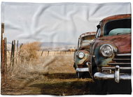 IMPAR Fleece blanket Car wreck, 150 × 120 cm - Blanket