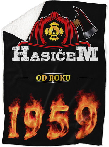 IMPAR Lambskin blanket Firefighter from year - 1959 - Blanket - Main image