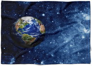 IMPAR Fleece blanket Earth, 150 × 120 cm - Blanket