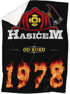 IMPAR Lambskin blanket Firefighter from year - 1978 - Blanket