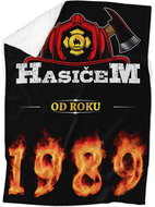 IMPAR Lambskin blanket Firefighter from year - 1989 - Blanket