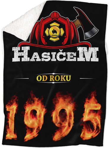IMPAR Beránková deka Hasičem od roku - 1995 - Deka - Hlavní obrázek