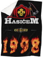 IMPAR Lambskin blanket Firefighter from year - 1998 - Blanket