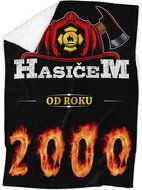 IMPAR Lambskin blanket Firefighter from year - 2000 - Blanket