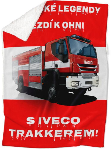 IMPAR Lambskin blanket Firefighter legends - IVECO Trakker - Blanket - Main image