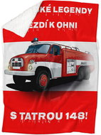 IMPAR Lambskin blanket Firefighter legends - T148 - Blanket