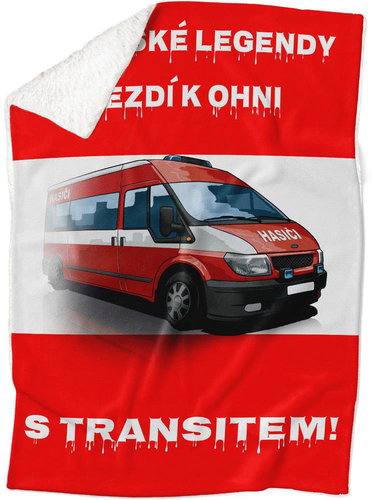 IMPAR Lambskin blanket Firefighter legends - Transit - Blanket - Main image