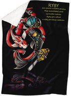 IMPAR Lambskin blanket Fireman's sign Pisces - Blanket