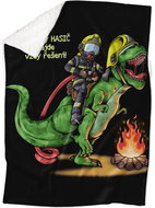 IMPAR Lamb blanket Soptic with fireman - Blanket