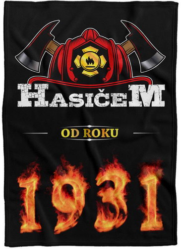 IMPAR Fleece blanket Firefighter since 1931 - Blanket - Main image