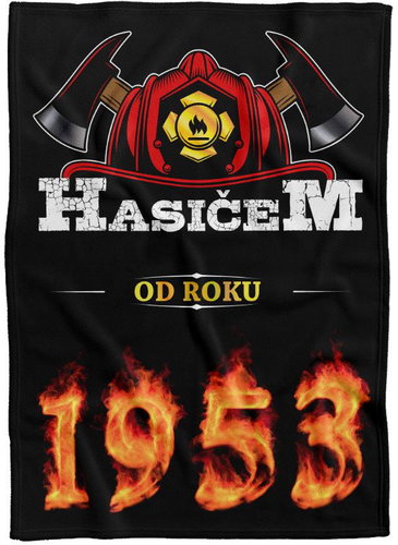IMPAR Fleece blanket Firefighter since 1953 - Blanket - Main image