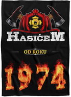 IMPAR Fleece blanket Firefighter from year - 1974 - Blanket
