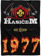 IMPAR Fleece blanket Firefighter from year - 1977 - Blanket