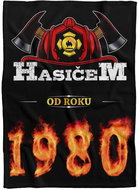 IMPAR Fleece blanket Firefighter from year - 1980 - Blanket