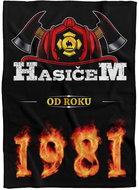 IMPAR Fleece blanket Firefighter from year - 1981 - Blanket