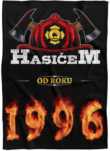 IMPAR Fleece blanket Firefighter from year - 1996 - Blanket - Main image