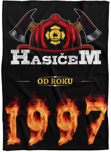 IMPAR Fleece blanket Firefighter from year - 1997 - Blanket - Main image