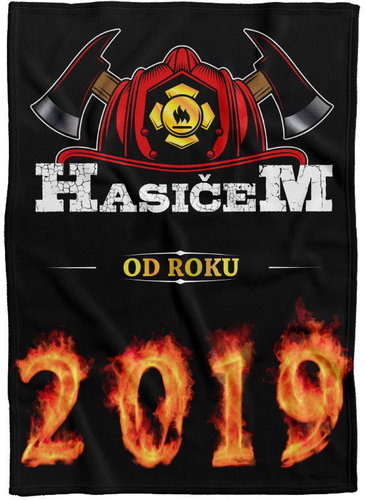 IMPAR Fleece blanket Firefighter from year - 2019 - Blanket - Main image