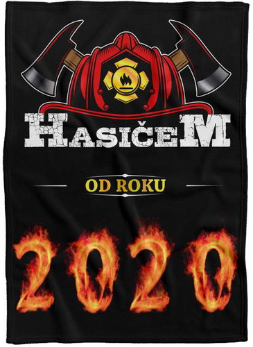 IMPAR Fleece blanket Firefighter from year - 2020 - Blanket - Main image