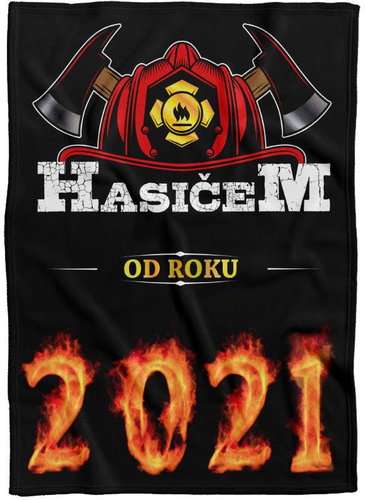 IMPAR Fleece blanket Firefighter from year - 2021 - Blanket - Main image