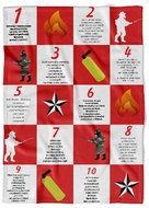 IMPAR Fleece blanket Firefighter's decalogue - Blanket