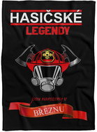 IMPAR Fleece blanket Firefighter legends - month - March - Blanket