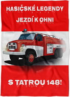 IMPAR Fleece blanket Firefighter legends - T148 - Blanket