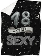 IMPAR Lambskin blanket Still sexy - Black - 18 years old - Blanket