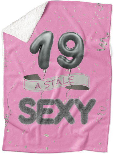 IMPAR Lambskin blanket Still sexy - Pink - 19 years old - Blanket - Main image