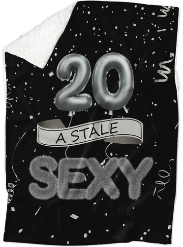 IMPAR Lambskin blanket Still sexy - Black - 20 years - Blanket - Main image