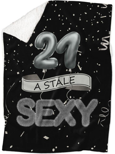 IMPAR Lambskin blanket Still sexy - Black - 21 years old - Blanket - Main image