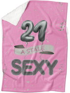 IMPAR Lambskin blanket Still sexy - Pink - 21 years old - Blanket