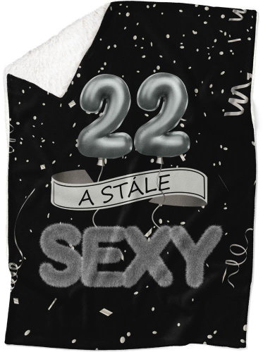 IMPAR Lambskin blanket Still sexy - Black - 22 years old - Blanket - Main image
