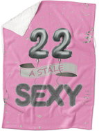 IMPAR Lambskin blanket Still sexy - Pink - 22 years old - Blanket