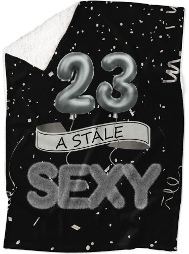 IMPAR Lambskin blanket Still sexy - Black - 23 years old - Blanket - Main image