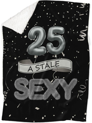 IMPAR Lambskin blanket Still sexy - Black - 25 years - Blanket - Main image