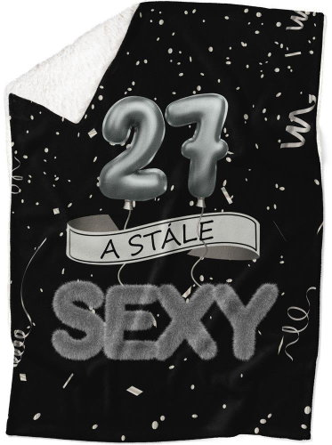 IMPAR Lambskin blanket Still sexy - Black - 27 years old - Blanket - Main image