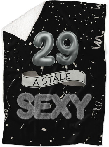 IMPAR Lambskin blanket Still sexy - Black - 29 years old - Blanket - Main image