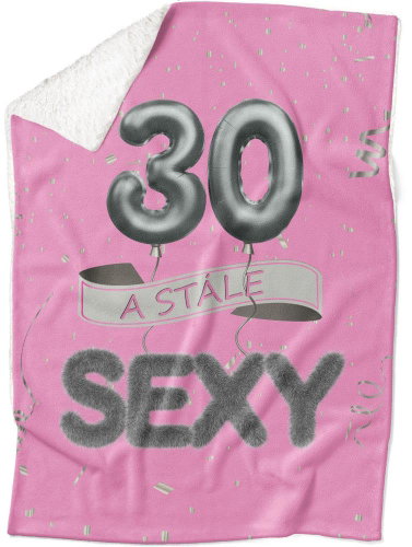 IMPAR Lambskin blanket Still sexy - Pink - 30 years old - Blanket - Main image