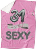 IMPAR Lambskin blanket Still sexy - Pink - 31 years old - Blanket