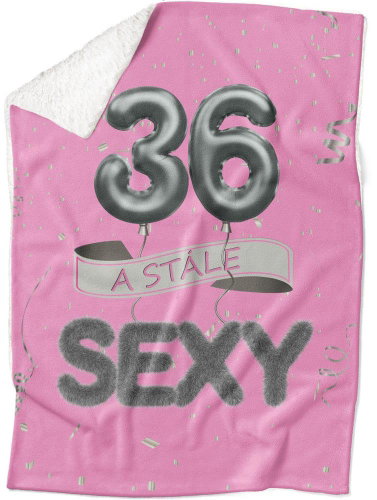 IMPAR Lambskin blanket Still sexy - Pink - 36 years old - Blanket - Main image