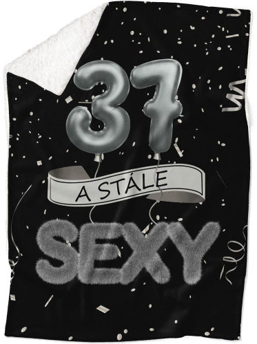 IMPAR Lambskin blanket Still sexy - Black - 37 years old - Blanket - Main image