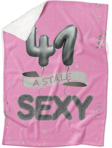 IMPAR Lambskin blanket Still sexy - Pink - 41 years old - Blanket - Main image