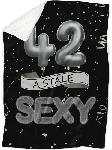 IMPAR Lambskin blanket Still sexy - Black - 42 years old - Blanket - Main image