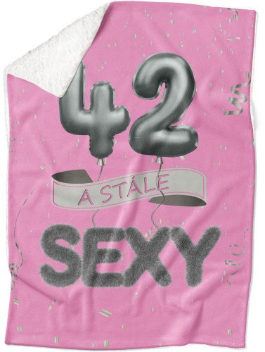 IMPAR Lambskin blanket Still sexy - Pink - 42 years old - Blanket - Main image