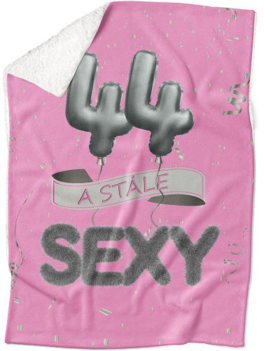IMPAR Lambskin blanket Still sexy - Pink - 44 years old - Blanket - Main image