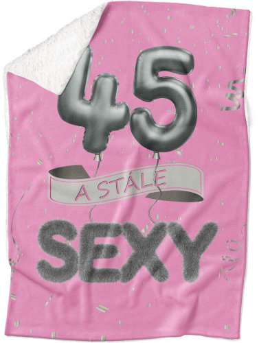 IMPAR Lambskin blanket Still sexy - Pink - 45 years old - Blanket - Main image