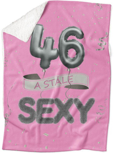 IMPAR Lambskin blanket Still sexy - Pink - 46 years old - Blanket - Main image